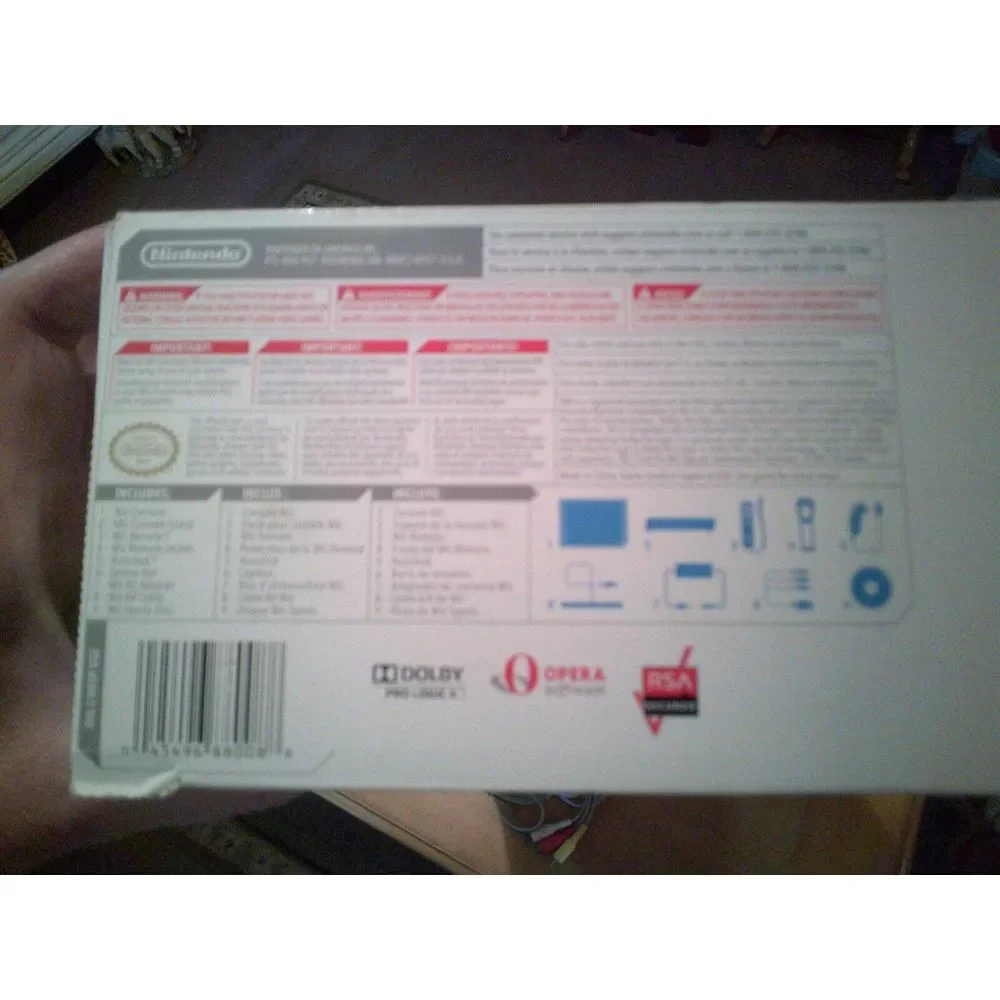 WII sports console with‎ game wireless keyboard and accessories tested works